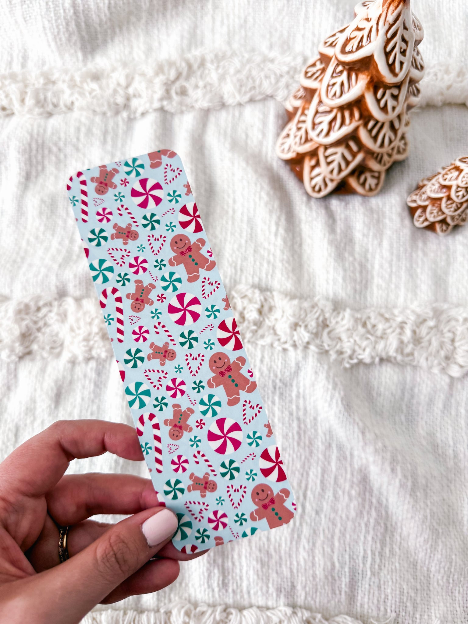 Gingerbread Holiday Bookmarks
