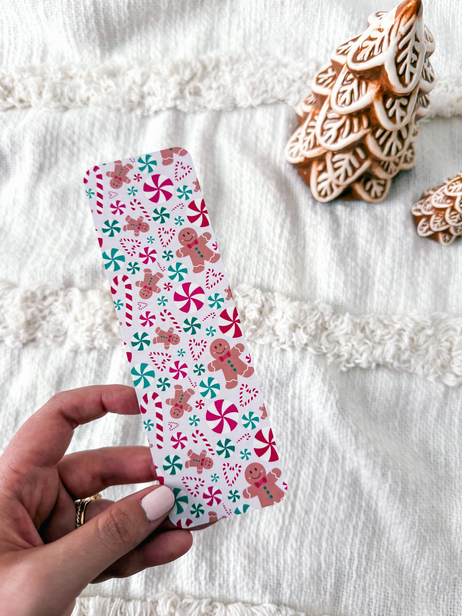 Gingerbread Holiday Bookmarks