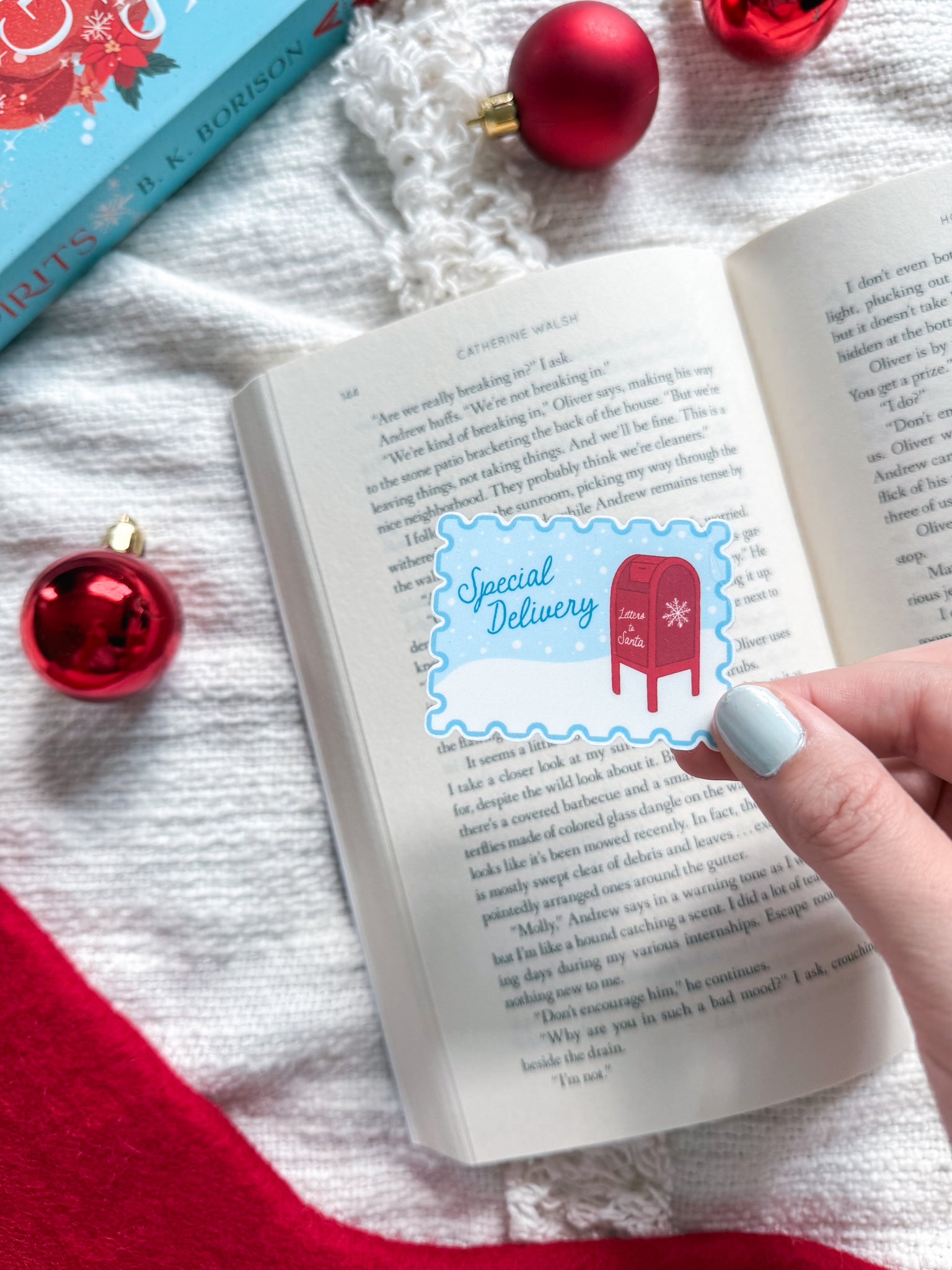 Special Delivery Stamp Sticker