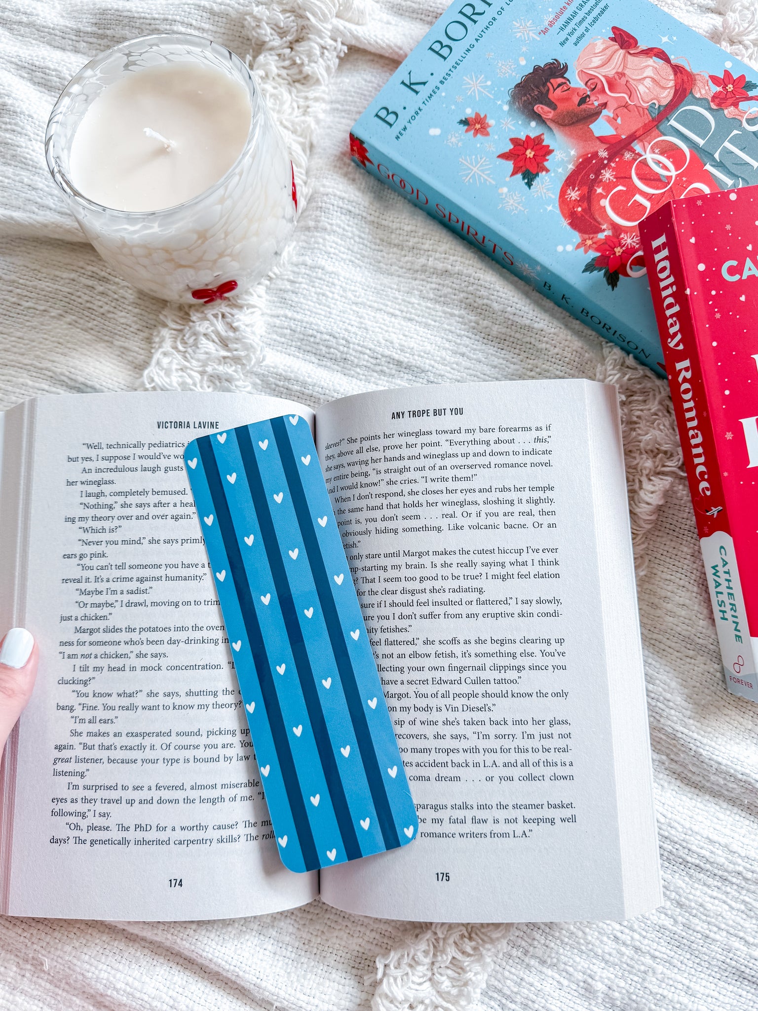 Winter Hearts Bookmark Bundle