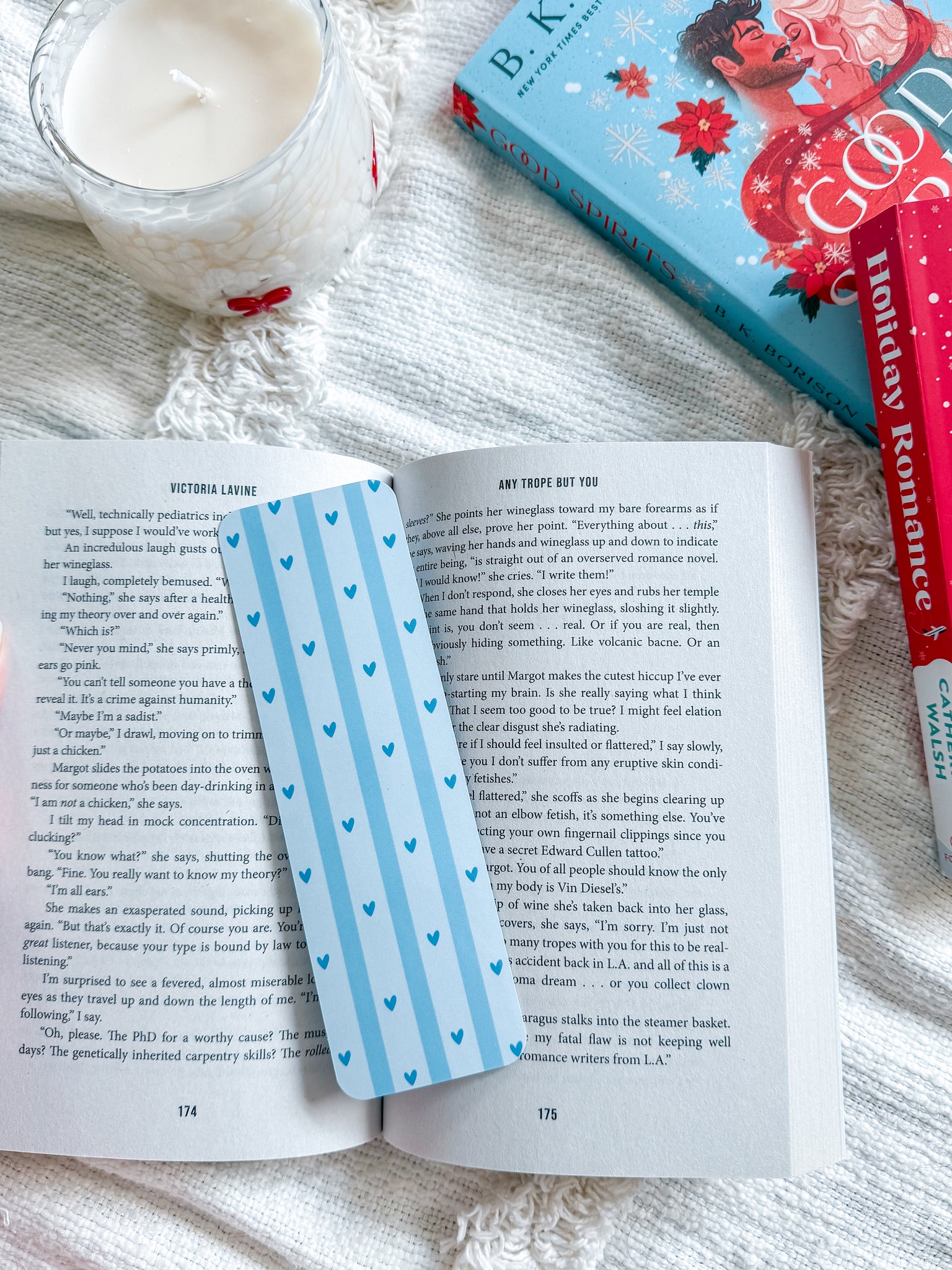 Winter Hearts Bookmark Bundle