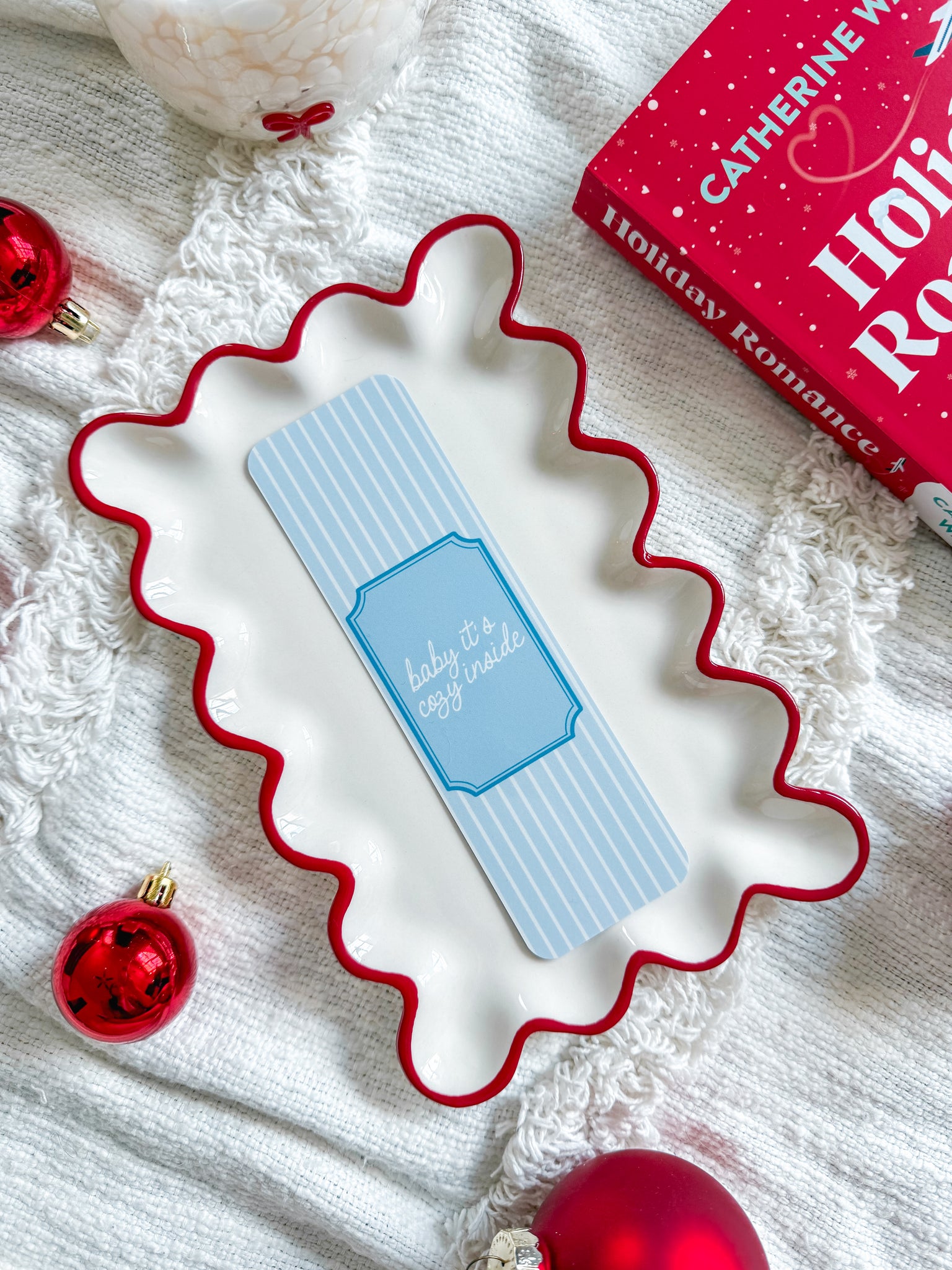 Classic Christmas Stripes Bookmark Bundle