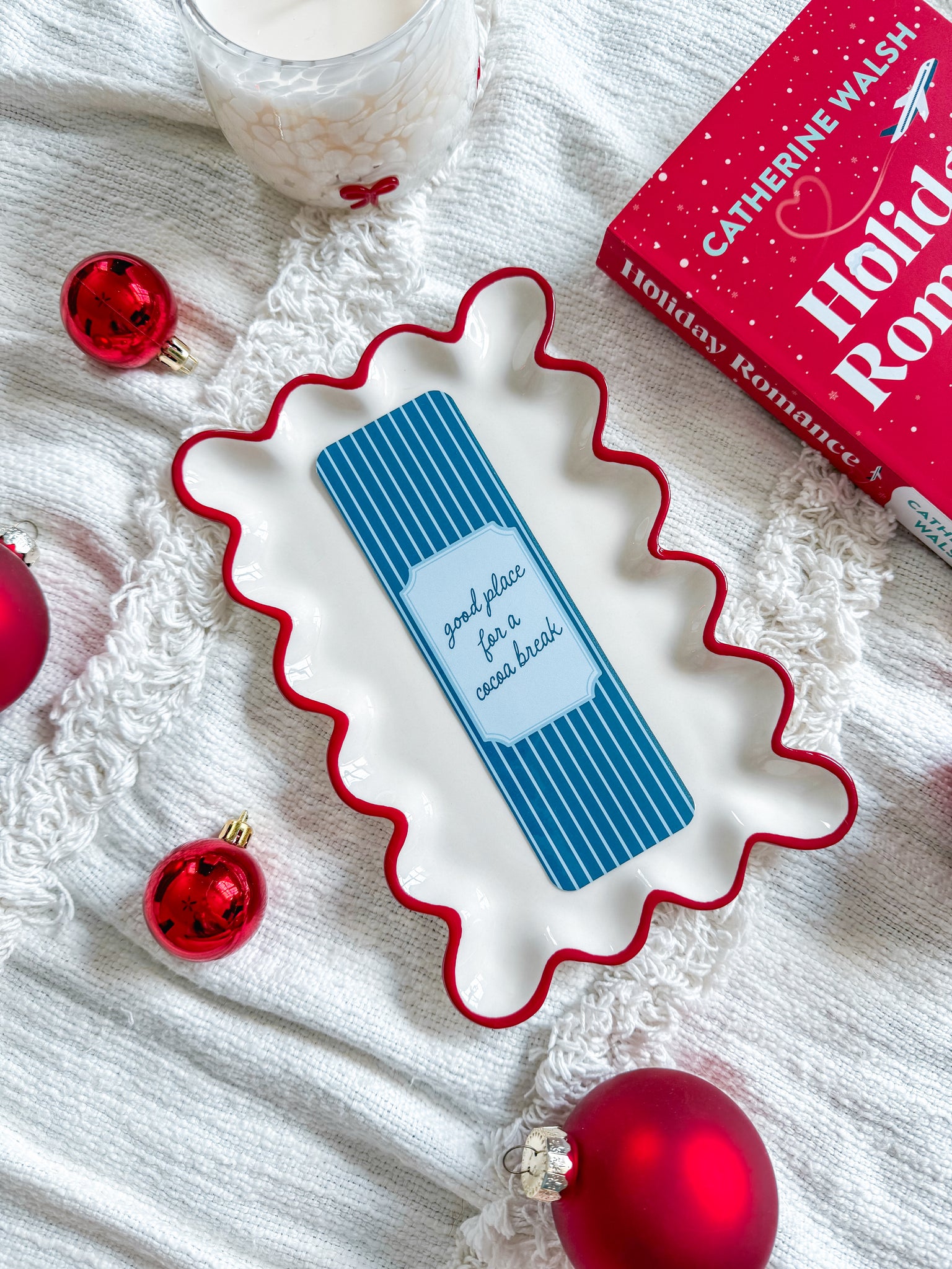 Classic Christmas Stripes Bookmark Bundle