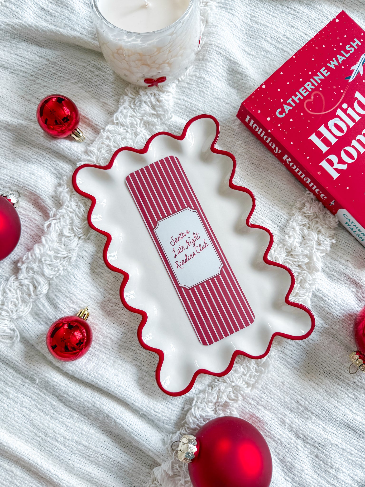 Classic Christmas Stripes Bookmark Bundle