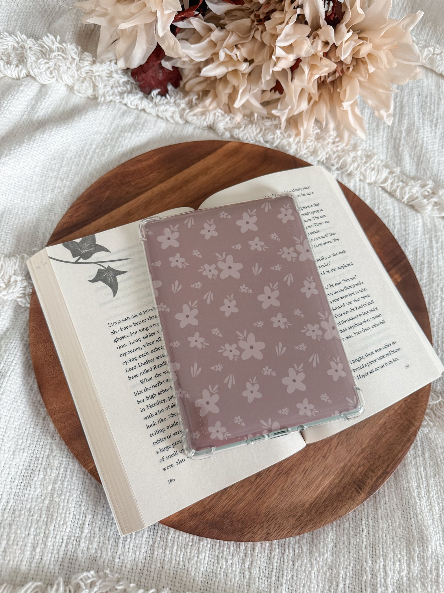 Soft Autumn Florals Kindle Inserts