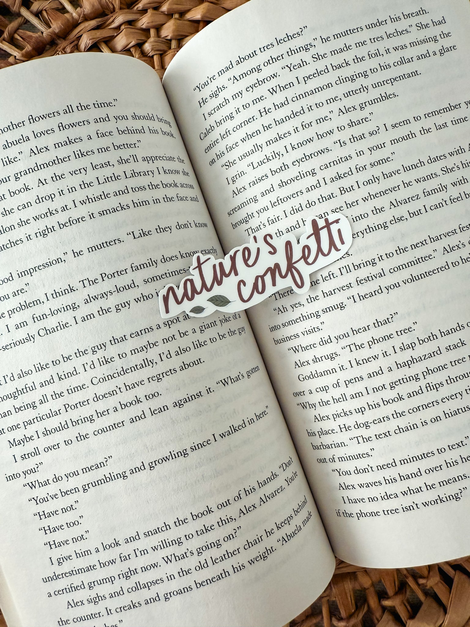 Nature's Confetti Sticker