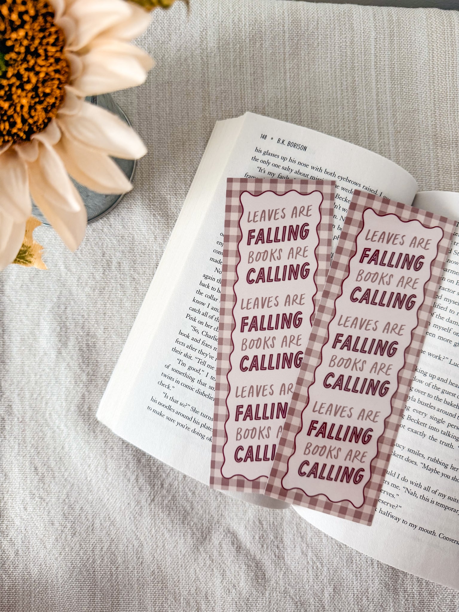 Leaves Are Falling Bookmarks