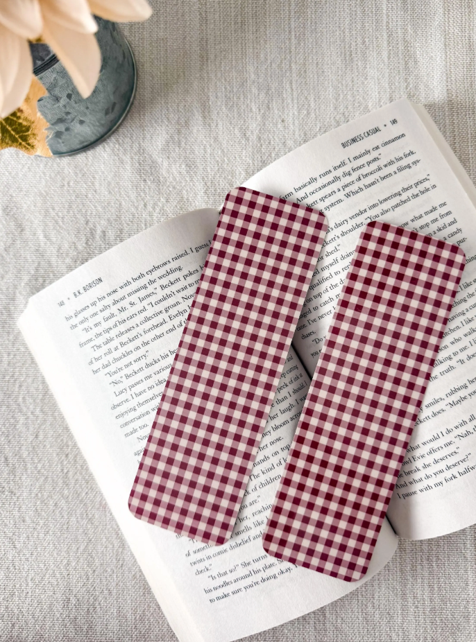 Fall Flannels Bookmarks