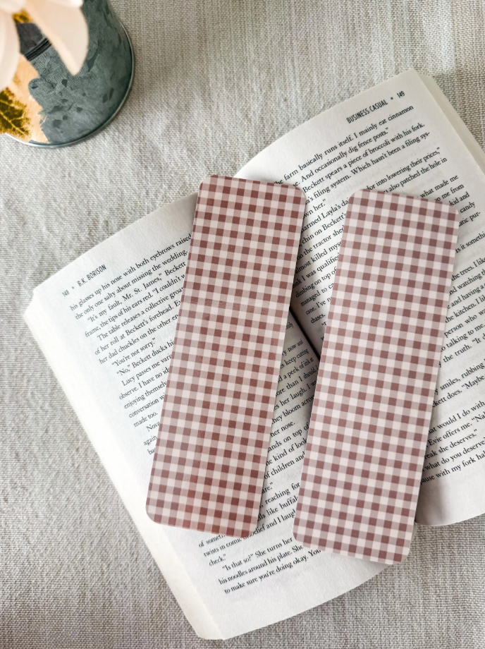 Fall Flannels Bookmarks