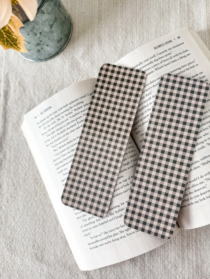 Fall Flannels Bookmarks