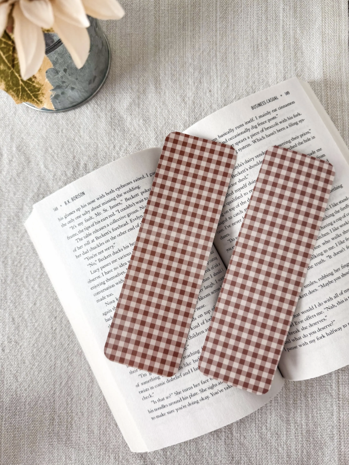 Fall Flannels Bookmarks